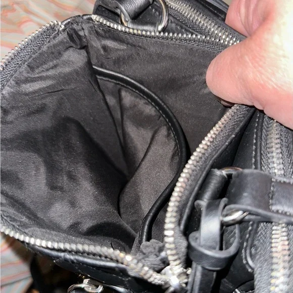 EUC Nicole Miller in black very clean & many pockets with separate compartments - Picture 6 of 7